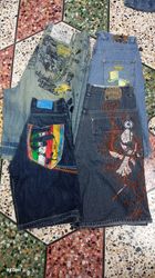 Mens hip hope baggy designer short