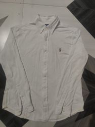 Camisa branca Ralph Lauren