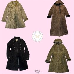 Casaco de Pele de Luxo até o Tornozelo – Macio, Qu..