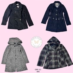 クラシックフィットウールオーバーコート – 洗練されたスタイル (GRF-11-091)