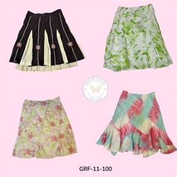 コンテンポラリーウールスカート – 洗練された日常の洗練 (GRF-11-100)