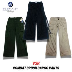 Y2K Combat Crush Cargo Shorts - EV0547