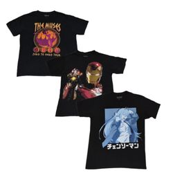 カートゥーンプリントTシャツ (RVV-025)