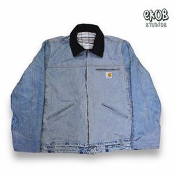 Upcycled Carhartt Denim Jacket