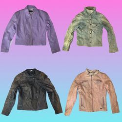 Colorful Leather Jacket Collection”(TT 222)