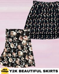Y2Kマキシスカート