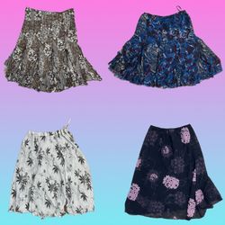 Y2K Floral Maci Skirts (TH-140)