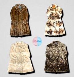 Collection de manteaux en fausse fourrure rétro – ..