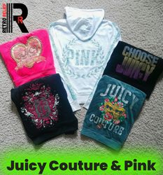 Juicy Couture and Pink Hoodies