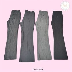 High-Quality Poly Fabric Relaxed Pants (GRF-11-106..