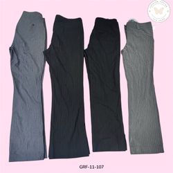 Soft Poly Wide-Leg Everyday Pants (GRF-11-107)
