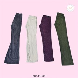Corduroy Straight-Leg Pants – Sleek, Casual, and V..