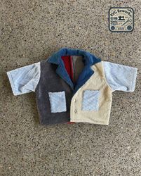 Upcycled Frotteehemd