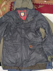 (Cotton & Nylon Mix)"
Carhartt jackets