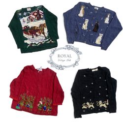 Bundle di Maglieria per Amanti degli Animali Vinta..