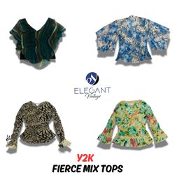 Y2K Feirce Mix Tops - EV0748
