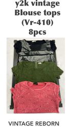 Upgrade di Stile: Blusa Vintage Y2K Rinasce Lot (V..