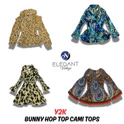 Y2K Bunny Hot Top Cami Tops - EV0759