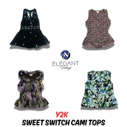 Y2K Sweet Switch Cami Tops - EV0771