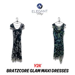Y2K Bratzcore Glam Maxi Dresses - EV0786