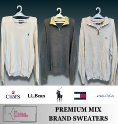 Branded sweaters including 1/4 Zip (Ralph Lauren, ..