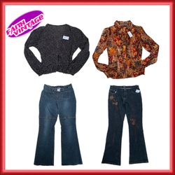 Retro Tops and Jeans Mix (FV-086)