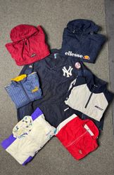 Mixed Branded windbreaker Jackets