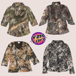 Dark & Moody Y2K Grunge Tops