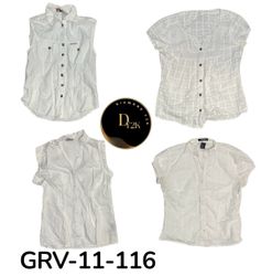 Y2K Vintage Short Sleeve Blouse – Trendy Retro 200..