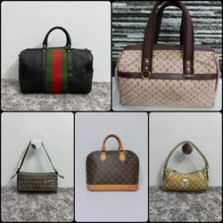 Luxury designer bags