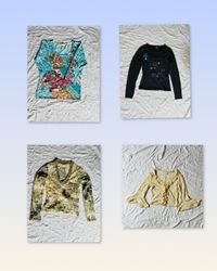 Y2K full sleeves blouse