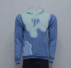 CR763 Upcycled Wavy Hoodie