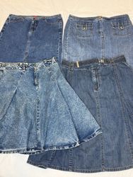 Y2K Denim Skirt | V-T182