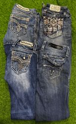 Miss me rock revival and true religion jeans