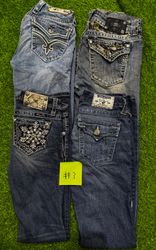 Miss me true religion and rock revival jeans