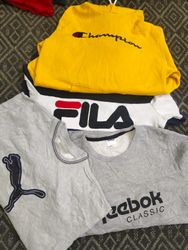 Ensemble de sweatshirts Reebok, fila, champion, pu..