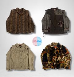 Vintage y2k fashion Coats (E)