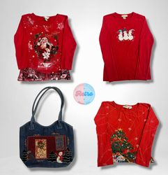 Y2K Sweaters/Christmas Gift Bundle (E)