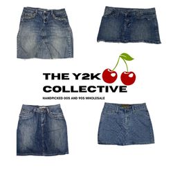 Sex in the City 00s Denim Skirt Bundle – Micro Min..
