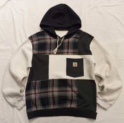 CR778 Upcycled Carhartt Patchwork Hoodie