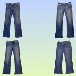 Y2K Drnim Flared Jeans (TS-1529)