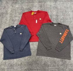 T-shirts Vintage Carhartt de Manga Longa