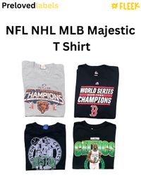 NFL NHL MLB Majestic T Shirt (Wcv: 1249)