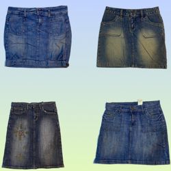 Jupes mini en denim Y2K IT Girl (TS-1526)