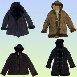 Manteau afghan vibe Paris Hilton Y2K (TS-1530)