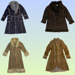 Manteau afghan Y2K (TS-1532)