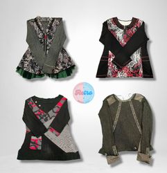 gothic grunge y2k tops (E)