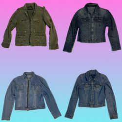 Veste en denim Y2K IT Girl (TH-146)