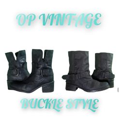 Op vintage 0077 buckle style boots
