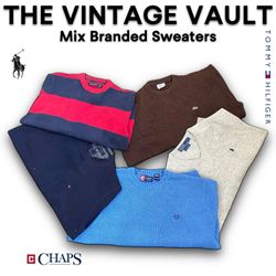 ミックスブランドのセーター